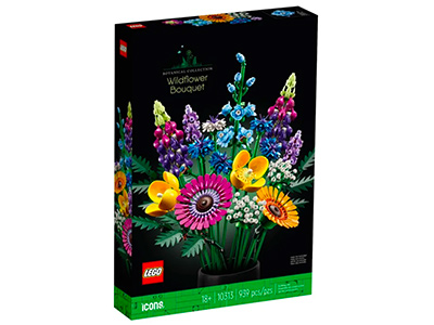 Set LEGO® Botanical collection 10313 Bouquet de fleurs sauvages